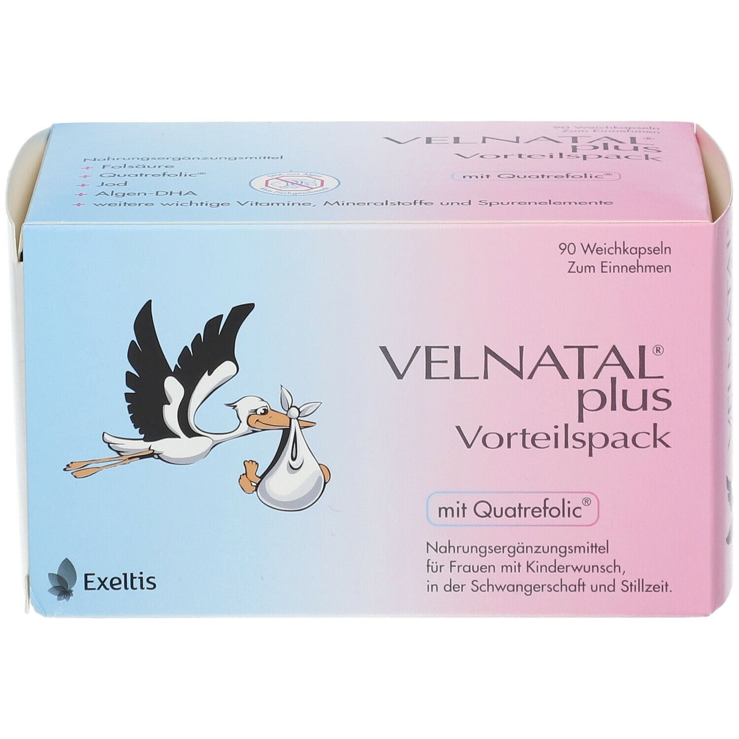 VELNATAL® plus mit Quatrefolic®