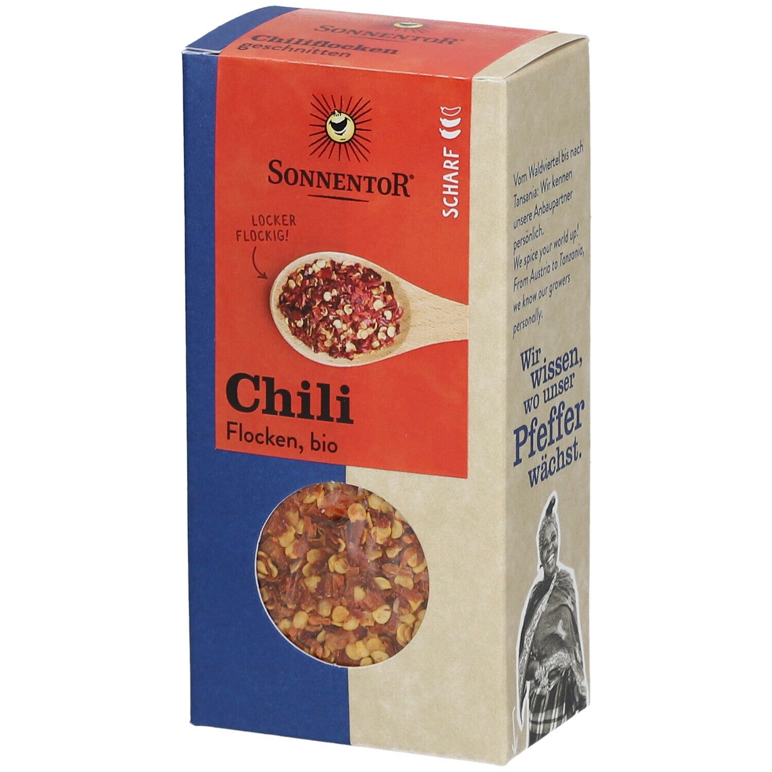  SonnentoR® Chili Flocken Bio