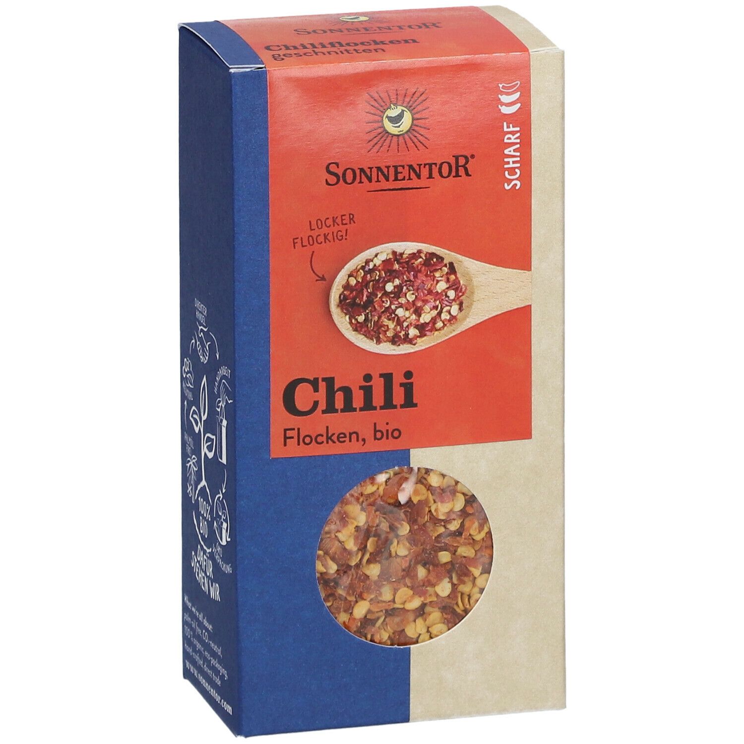  SonnentoR® Chili Flocken Bio