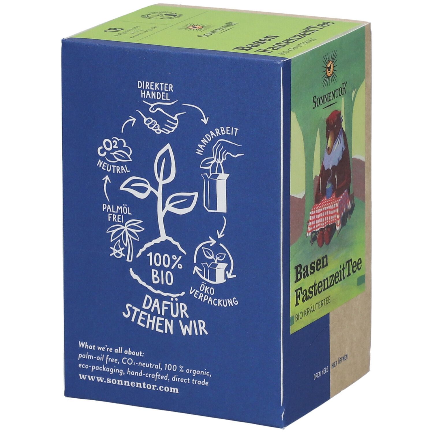 Sonnentor® Alkaline Lent Tea Tisane biologique