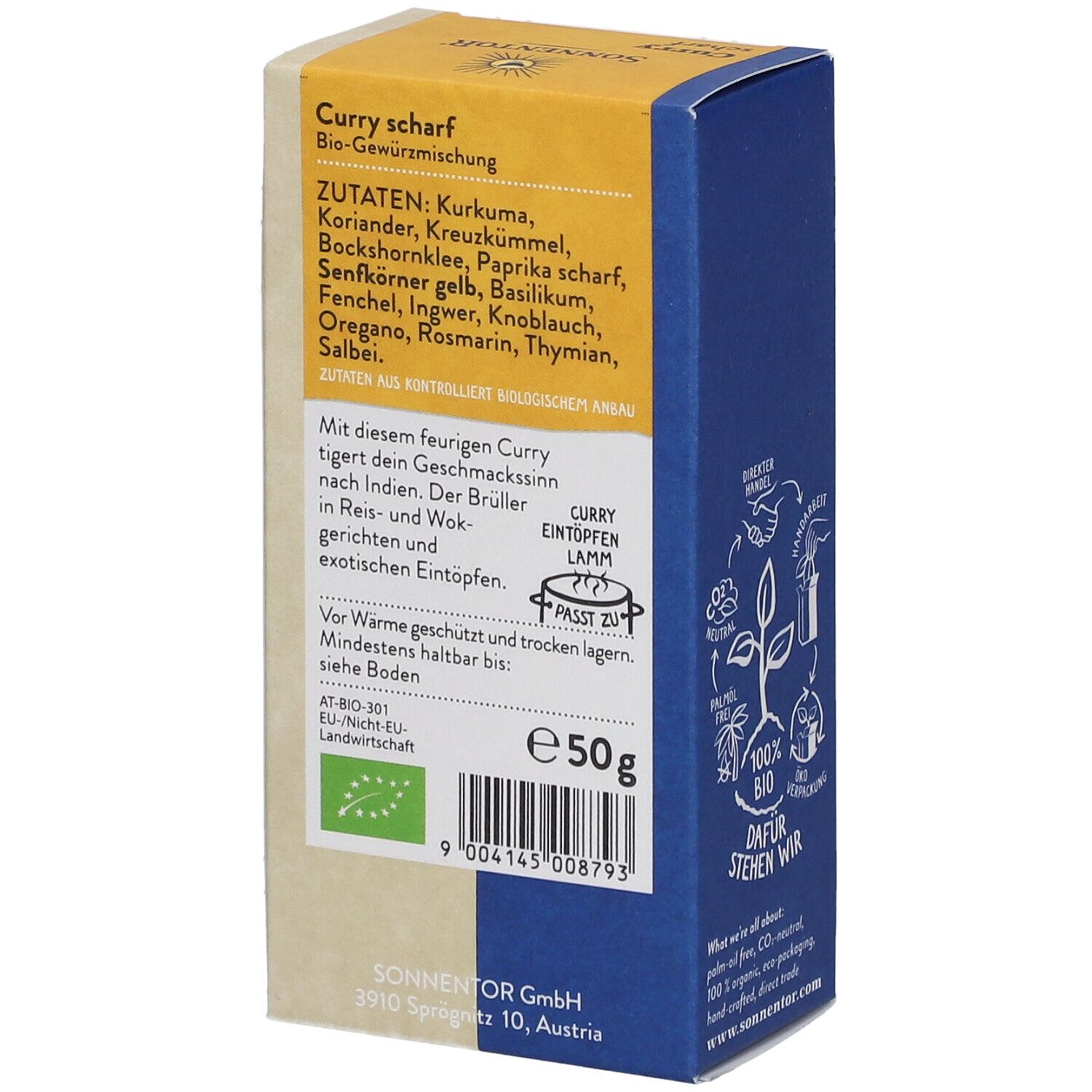SonnentoR® Curry scharf