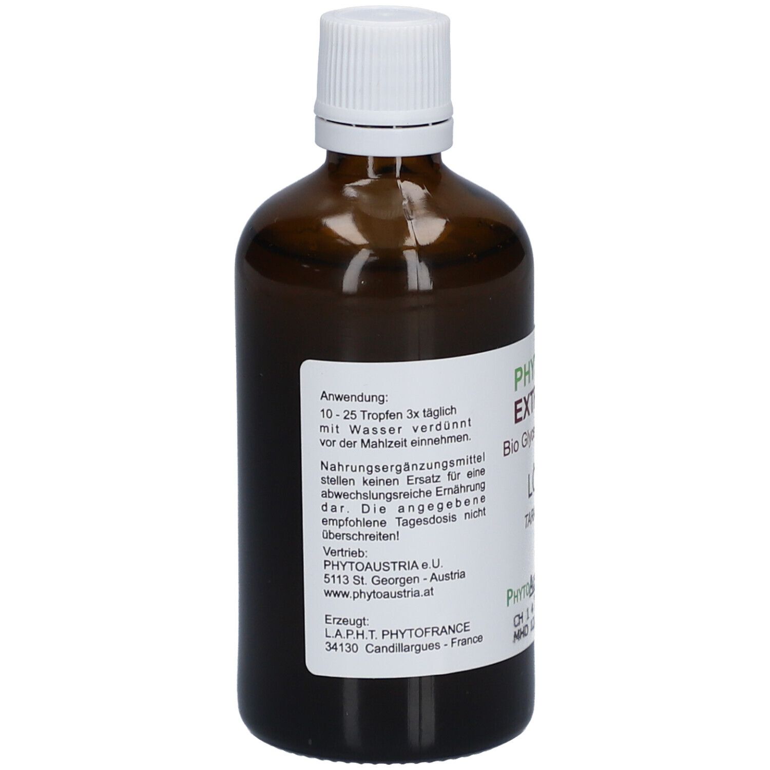 Löwenzahn Tinktur Bio Phyto Extrakt