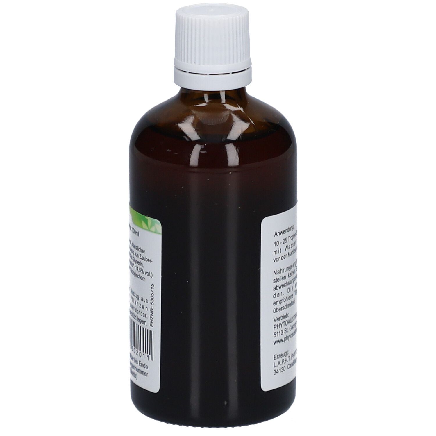 PHYTOAUSTRIA Phyto Extrakt Teinture mère d'Hamamélis Bio