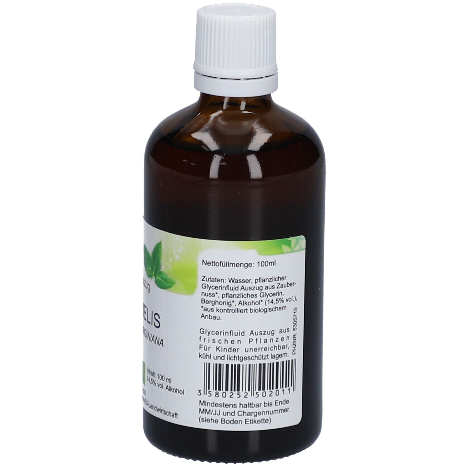 PHYTOAUSTRIA Phyto Extrakt Teinture mère d'Hamamélis Bio