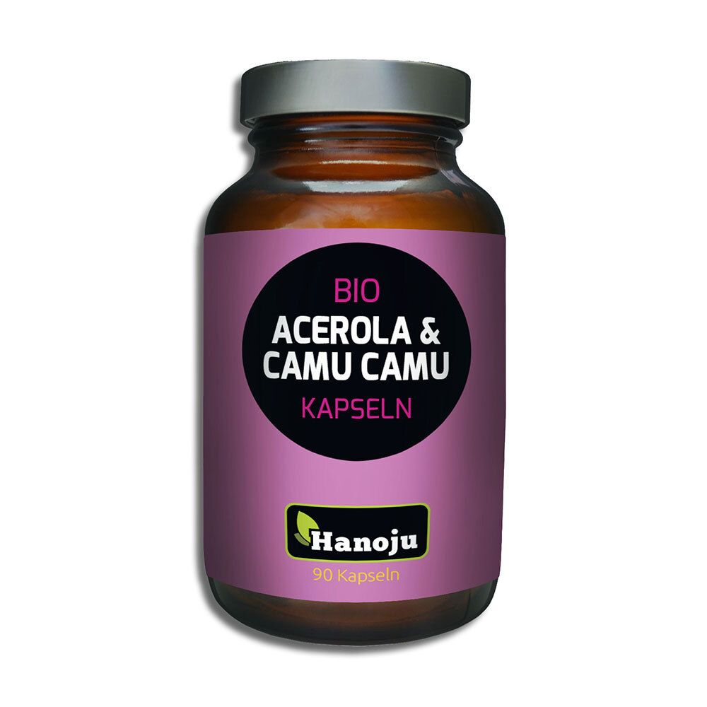 HANOJU Bio Acerola und Camu Camu Pulver