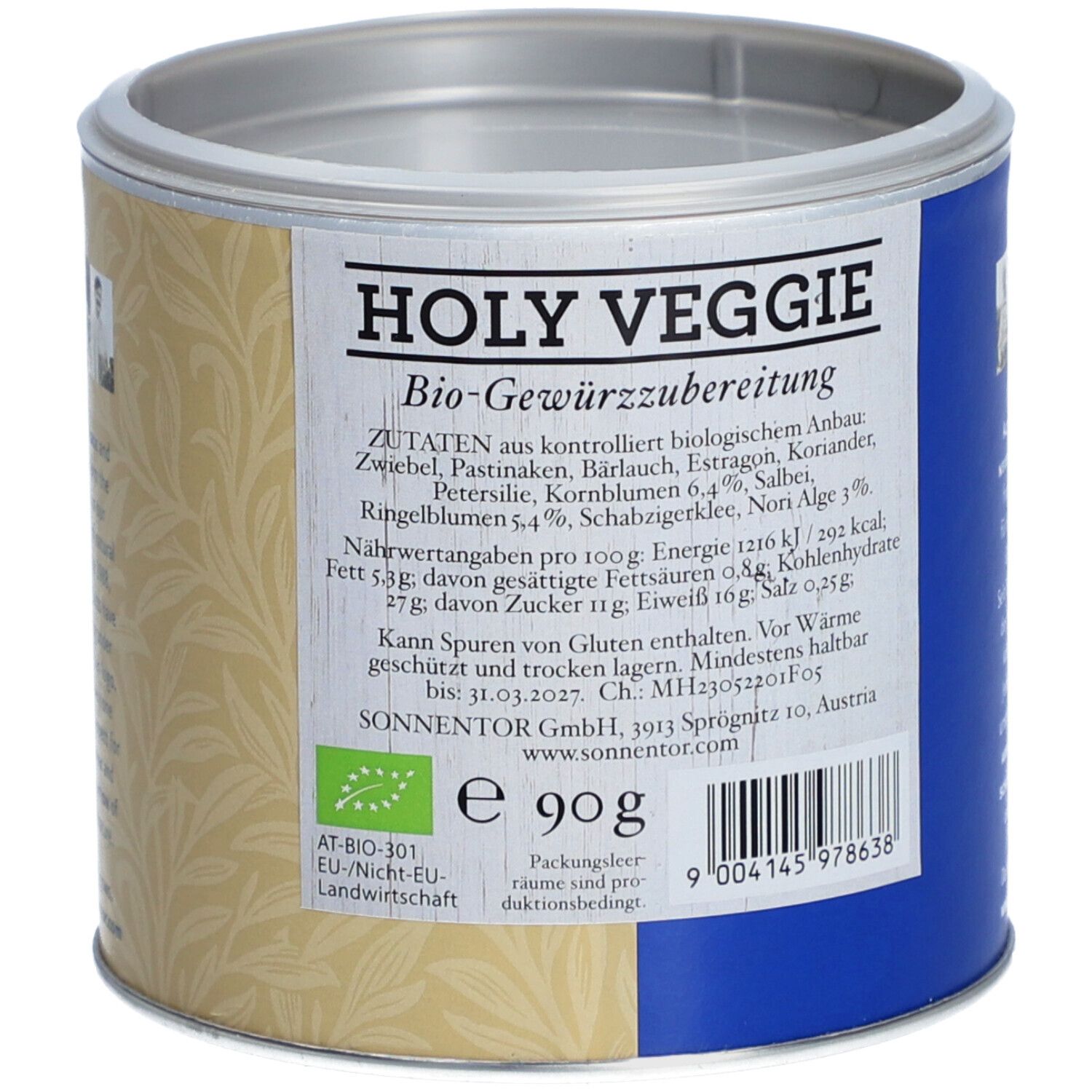 SonnentoR® Holy Veggie Épice à barbecue