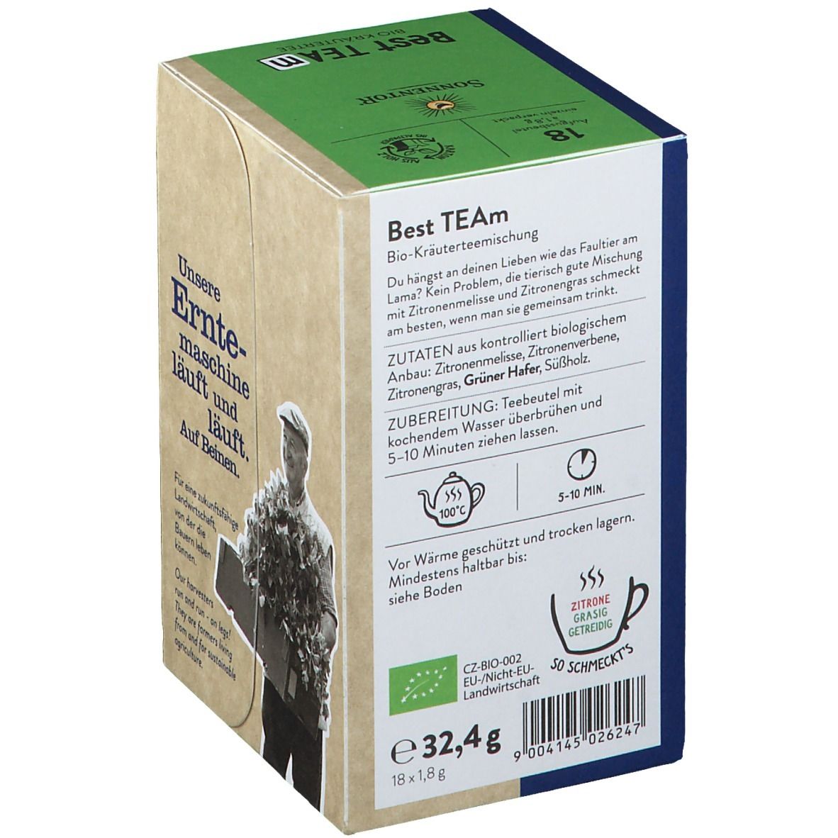 SonnentoR® Bio-Kräutertee Best TEAm