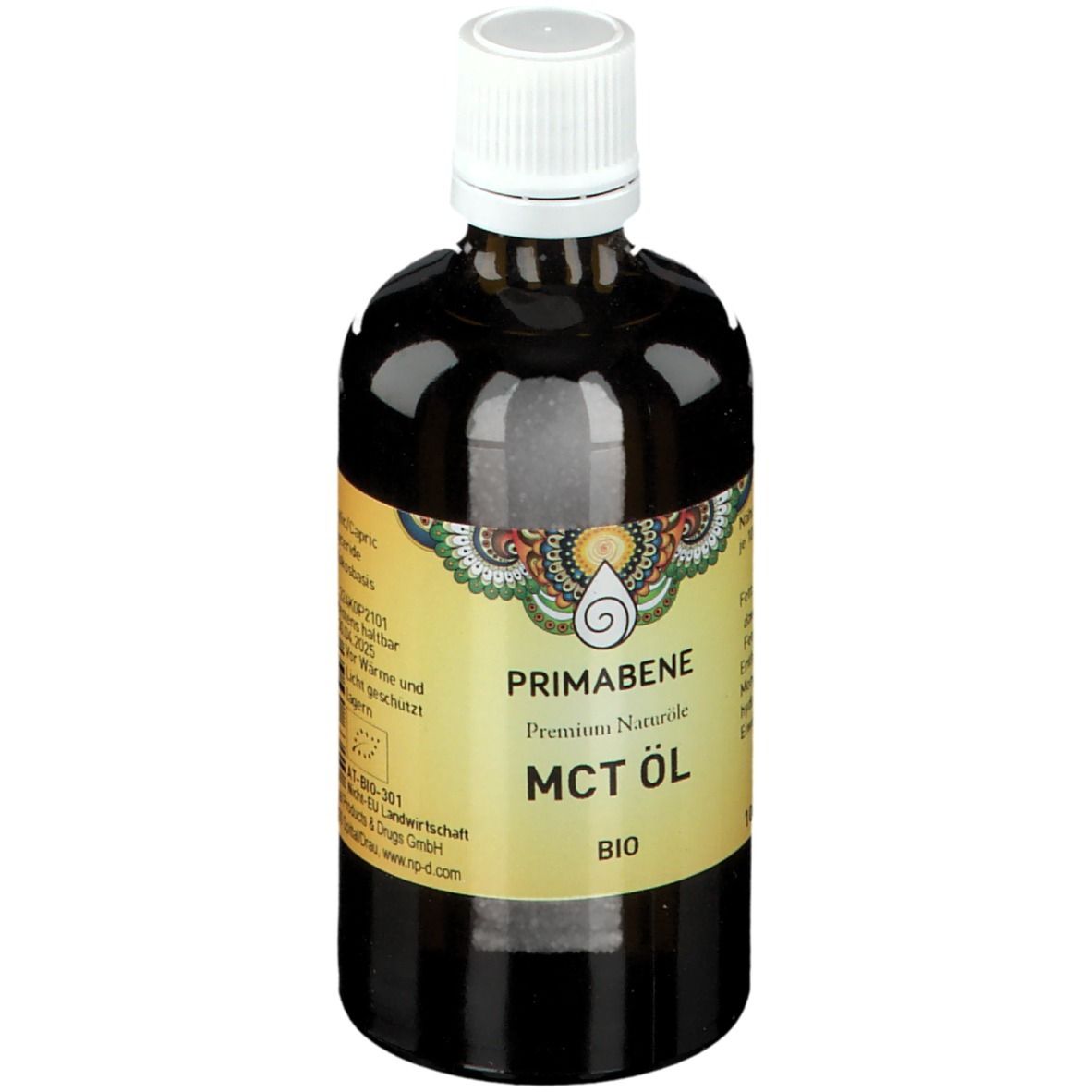 Primabene® Bio-MCT Öl auf Kokosbasis