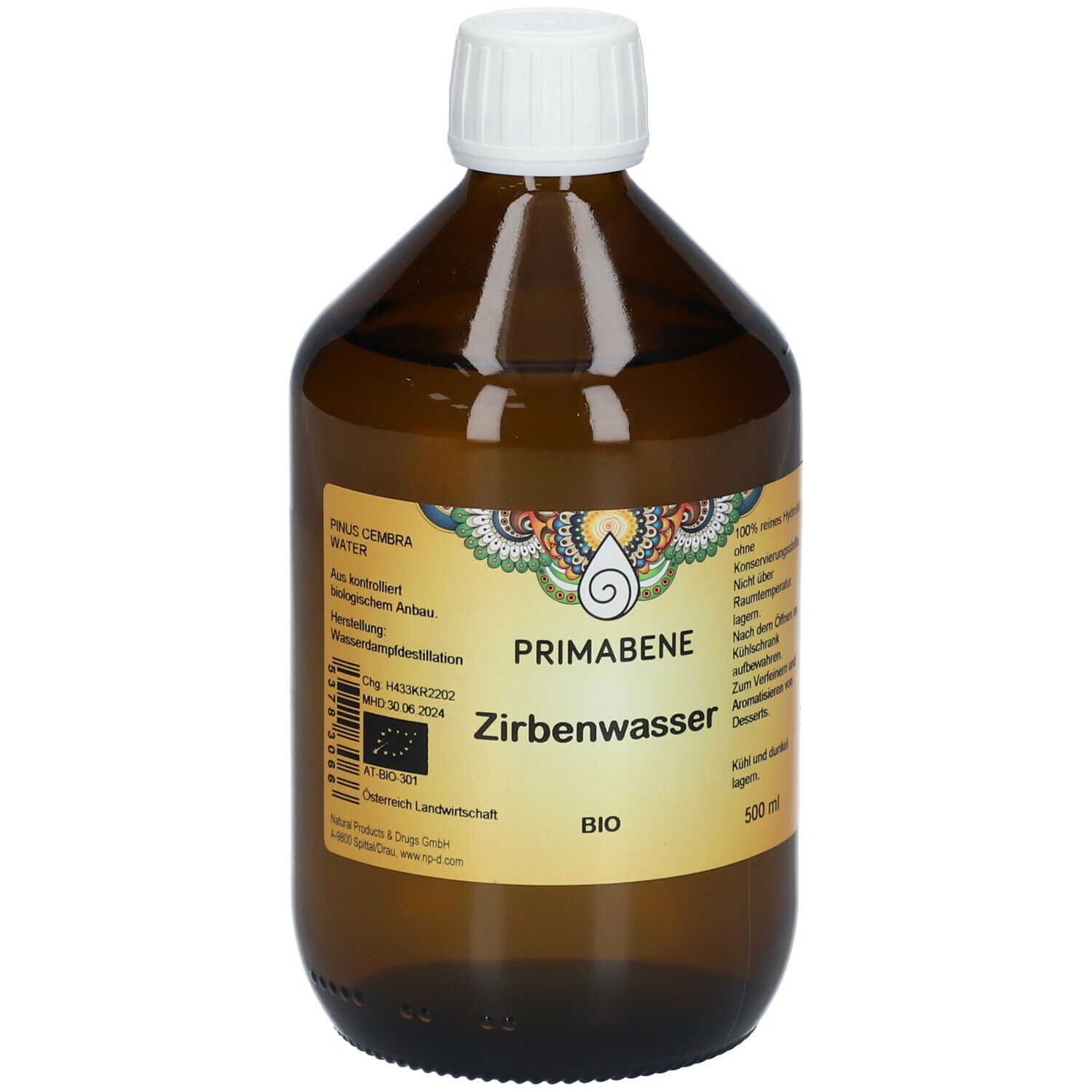 PRIMABENE Eau d'arolle bio