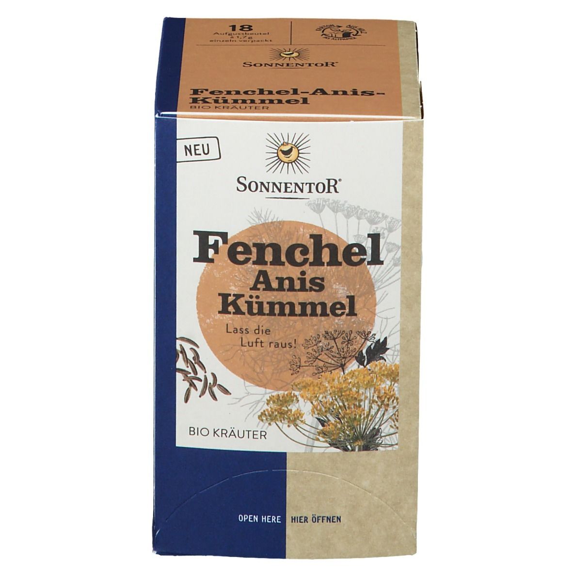 SonnentoR® Tisane fenouil anis cumin