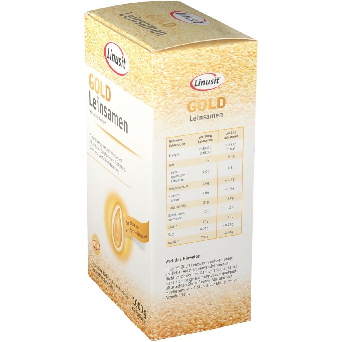 Linusit® GOLD Leinsamen