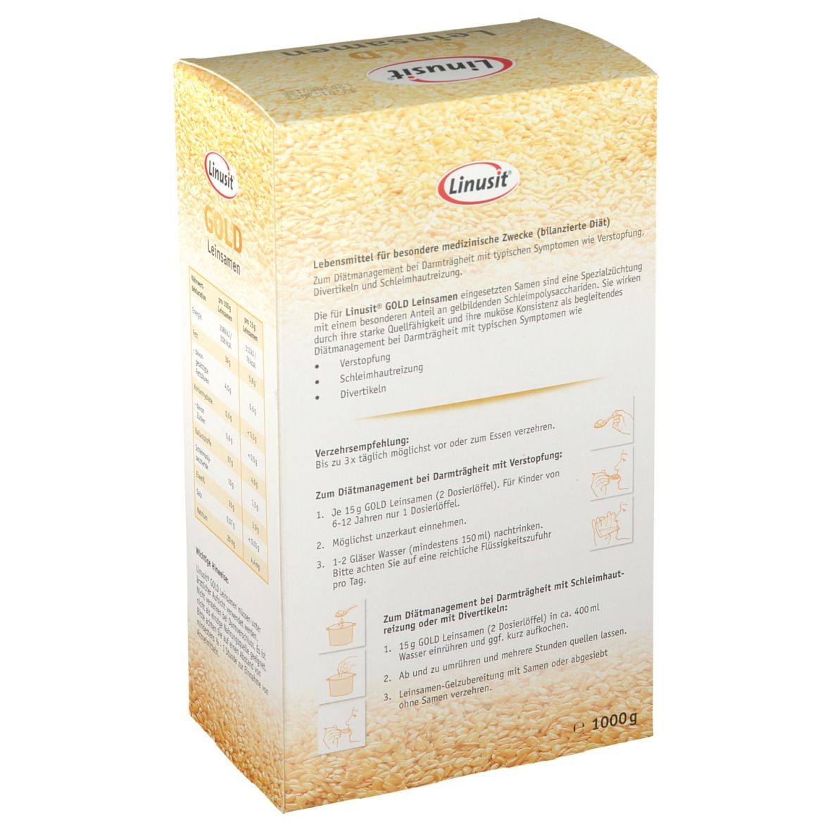 Linusit® GOLD Leinsamen