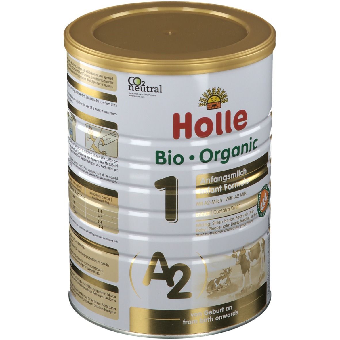 Holle Bio 1 Anfangsmilch A2
