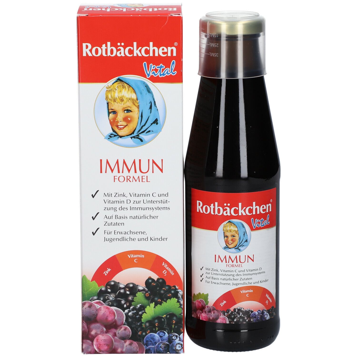 Formule immunitaire vitale de Redbäckchen