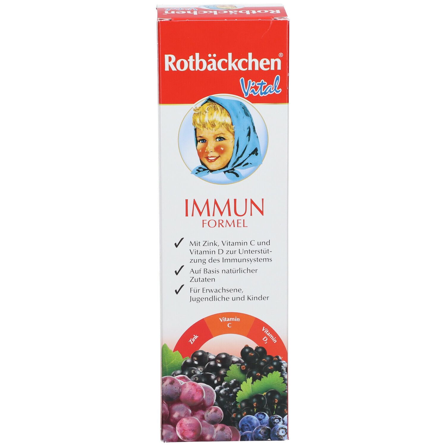 Formule immunitaire vitale de Redbäckchen