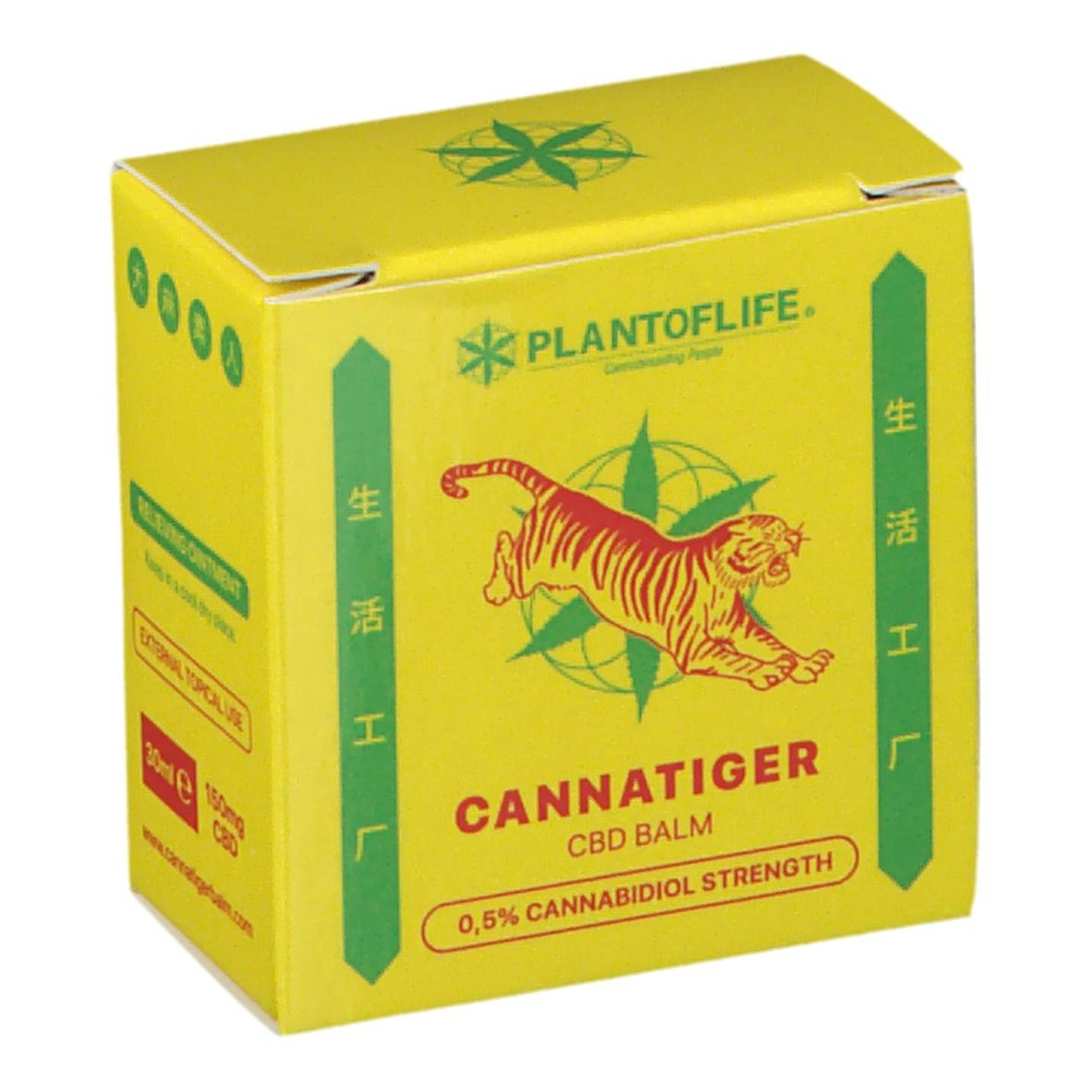 PLANTOFLIFE® CANNATIGER CBD BALSAM 0,5 % CBD