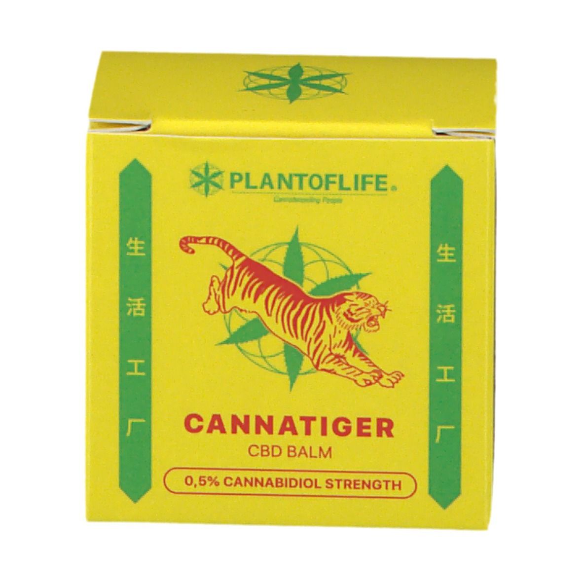 PLANTOFLIFE® CANNATIGER CBD BALSAM 0,5 % CBD