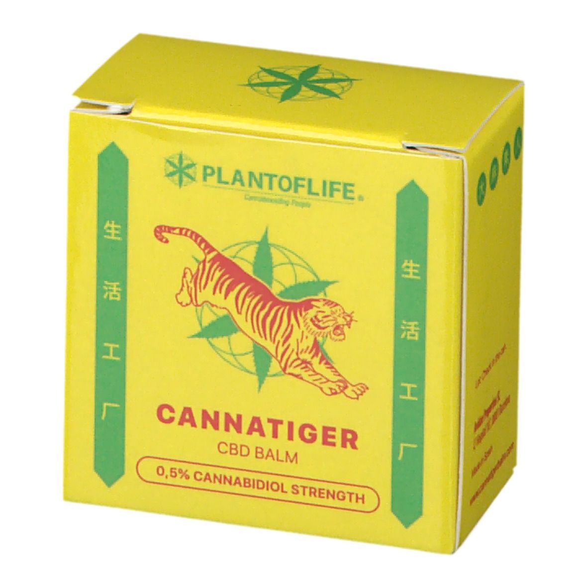 PLANTOFLIFE® CANNATIGER CBD BAUME 0,5 % CBD