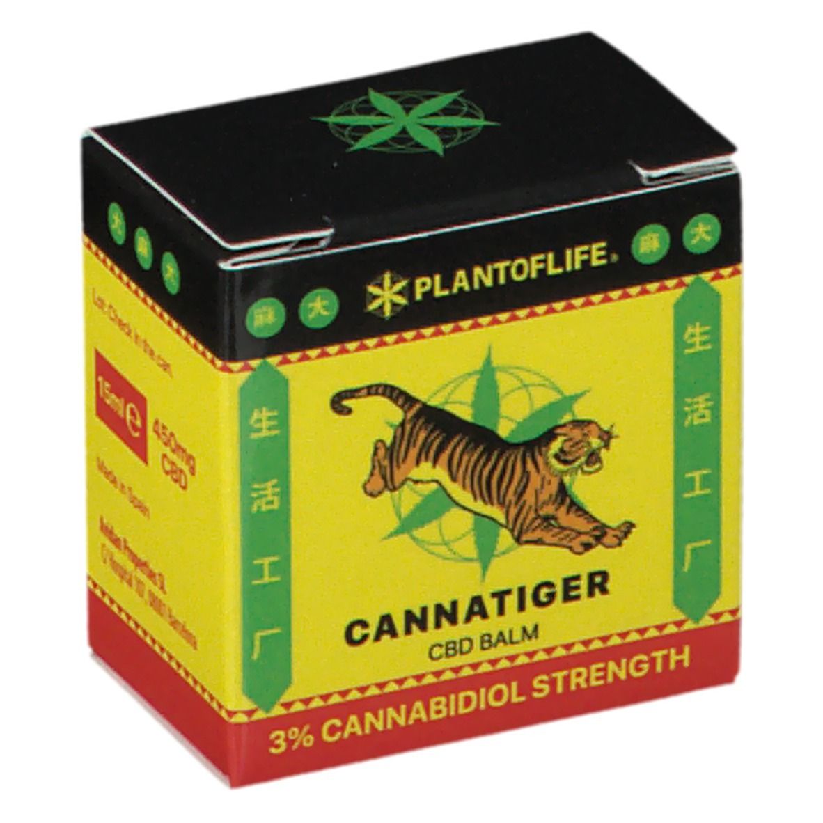 PLANTOFLIFE® CANNATIGER CBD BALSAM 3 % CBD