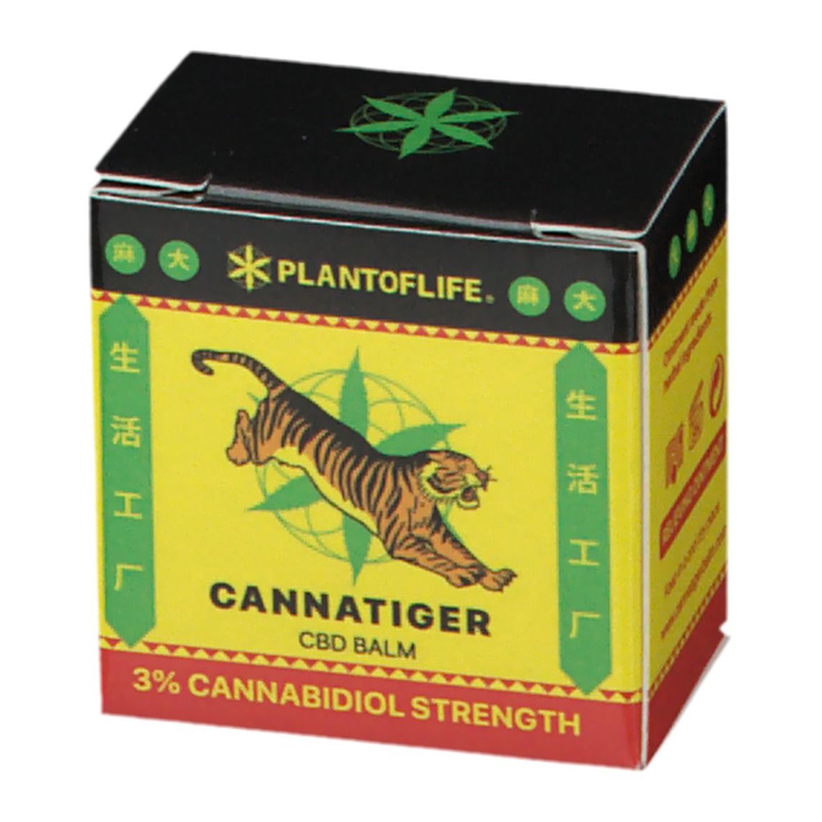 PLANTOFLIFE® CANNATIGER CBD BAUME 3 % CBD