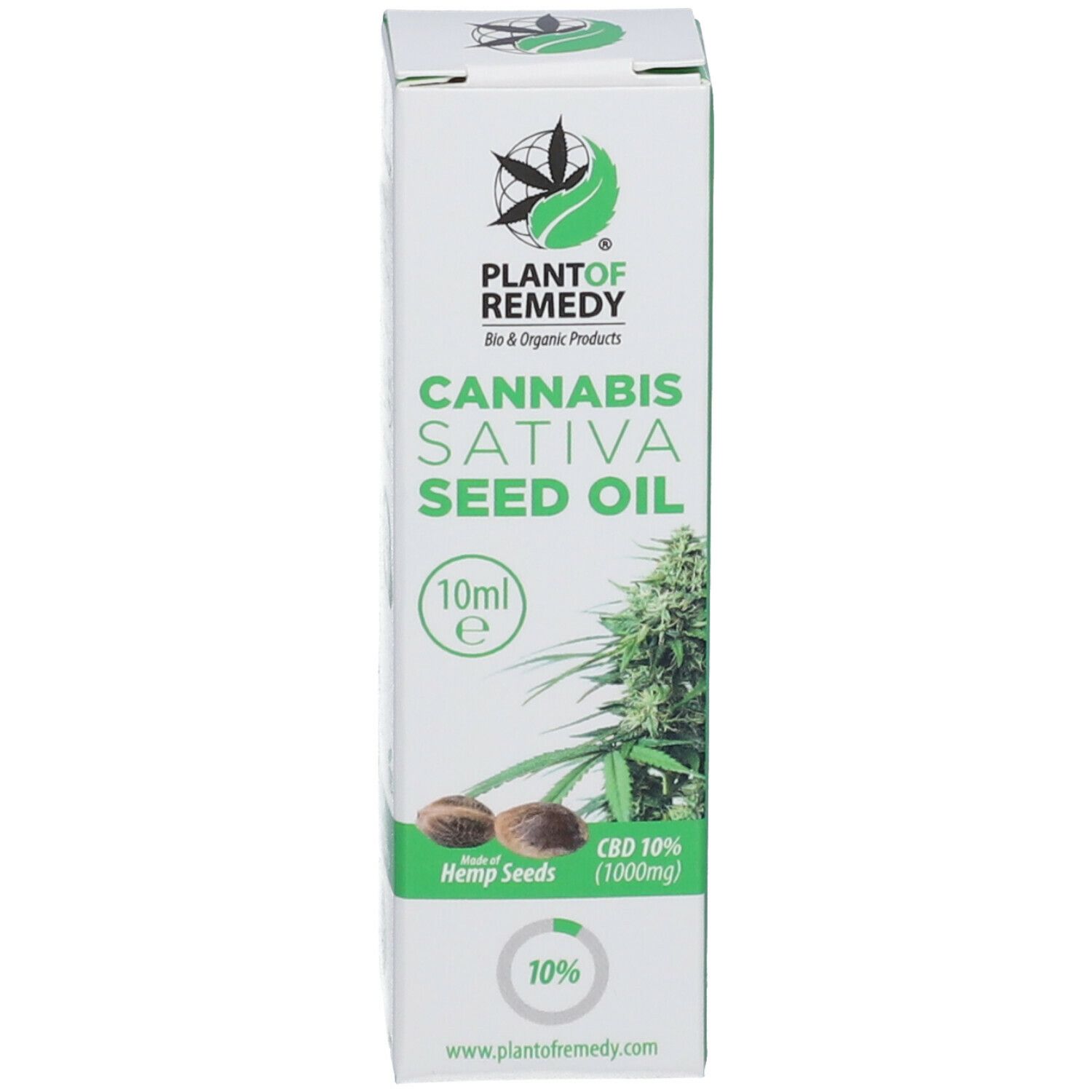 PLANTOFREMEDY® CANNABIS SATIVA OIL 10 % CBD