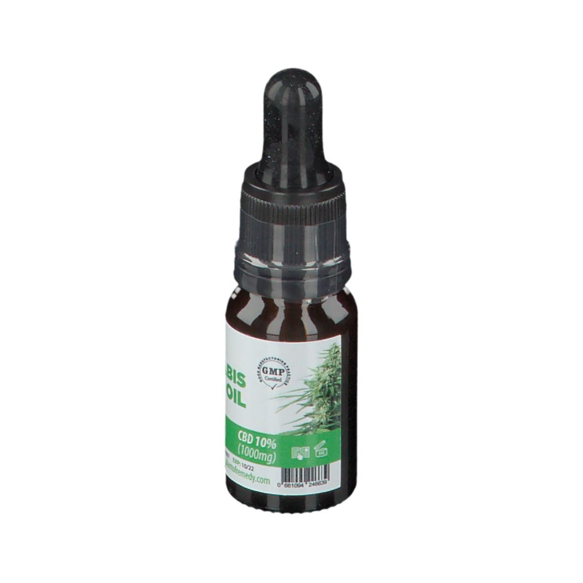 PLANTOFREMEDY® CANNABIS SATIVA OIL avec huile d'olive 10 % CBD