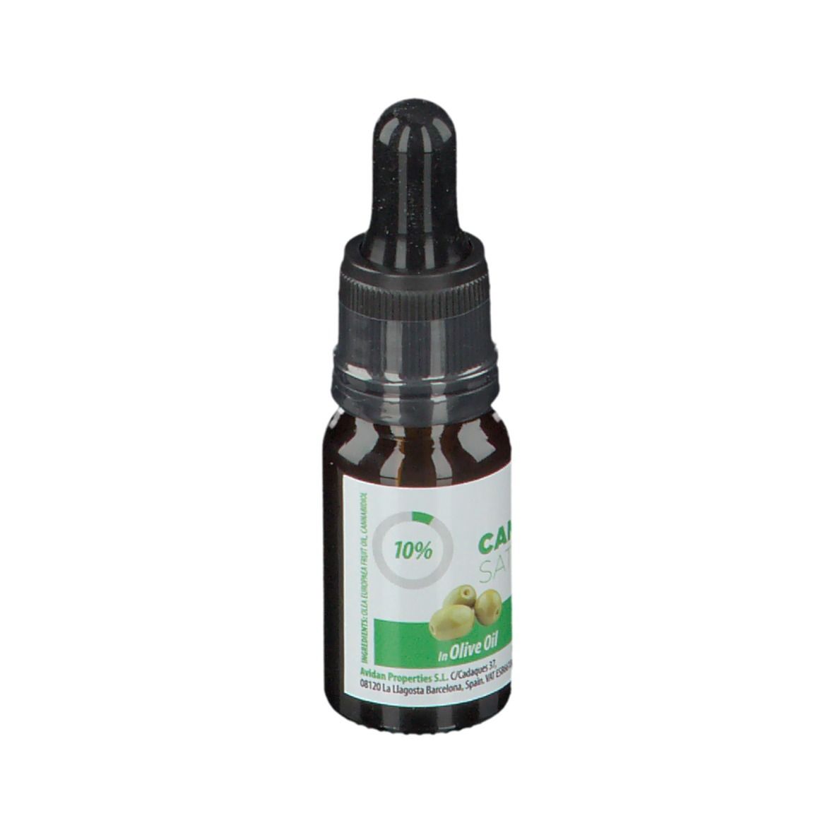 PLANTOFREMEDY® CANNABIS SATIVA OIL avec huile d'olive 10 % CBD