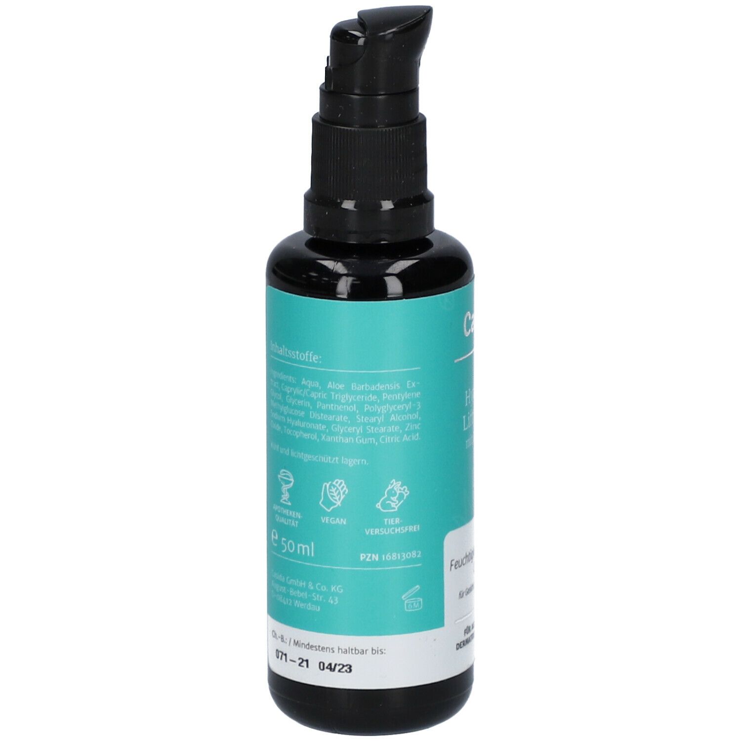 Casida Hyaluron Lift Creme avec Aloe Vera