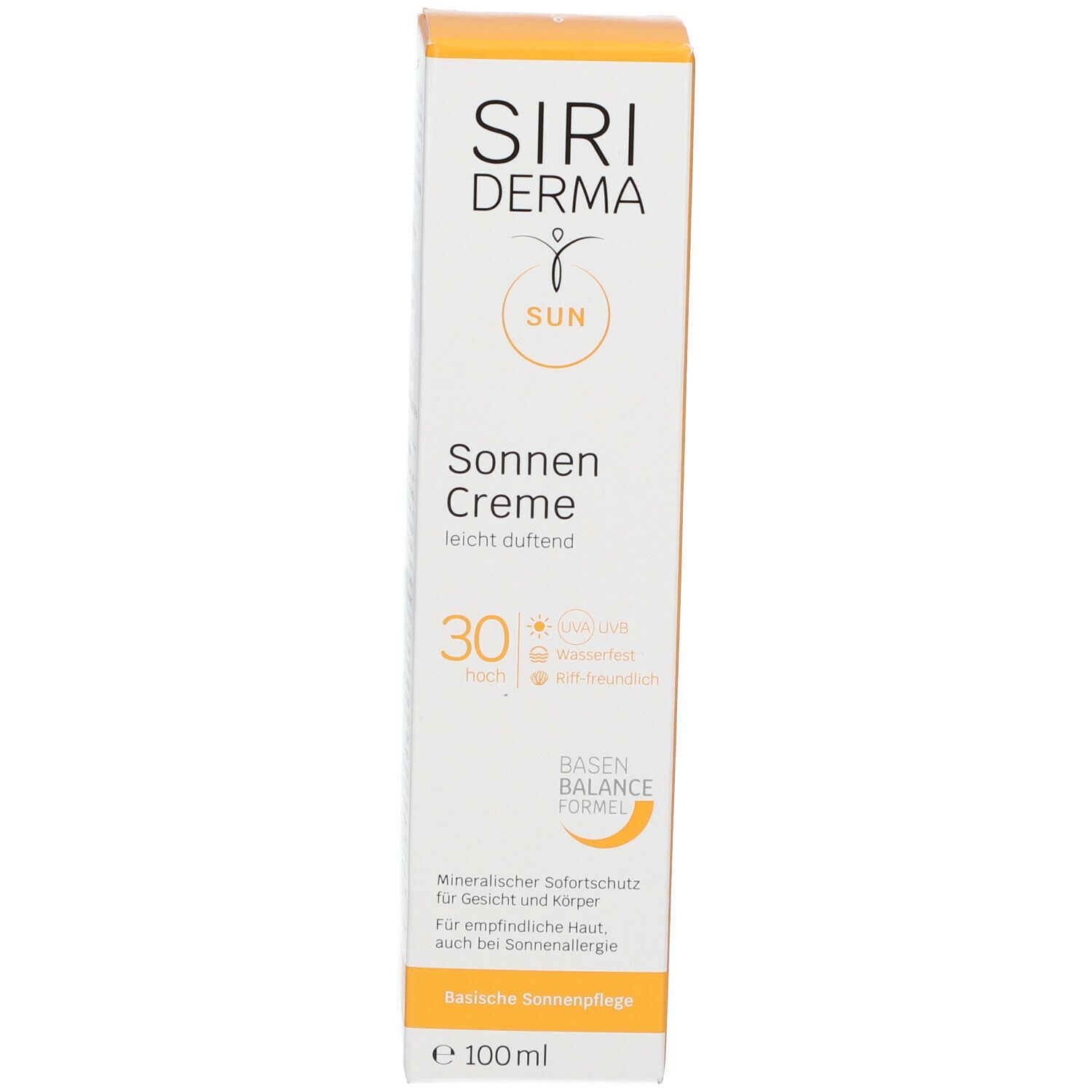 SIRIDERMA Sonnencreme LSF 30