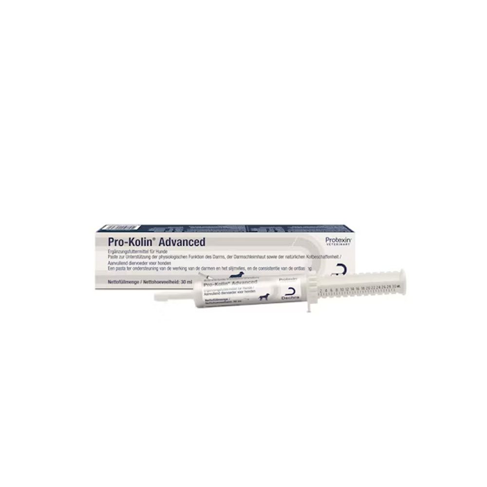 Pro-Kolin Advanced Paste Spritze und Kartonverpackung. Enthält 30ml.
