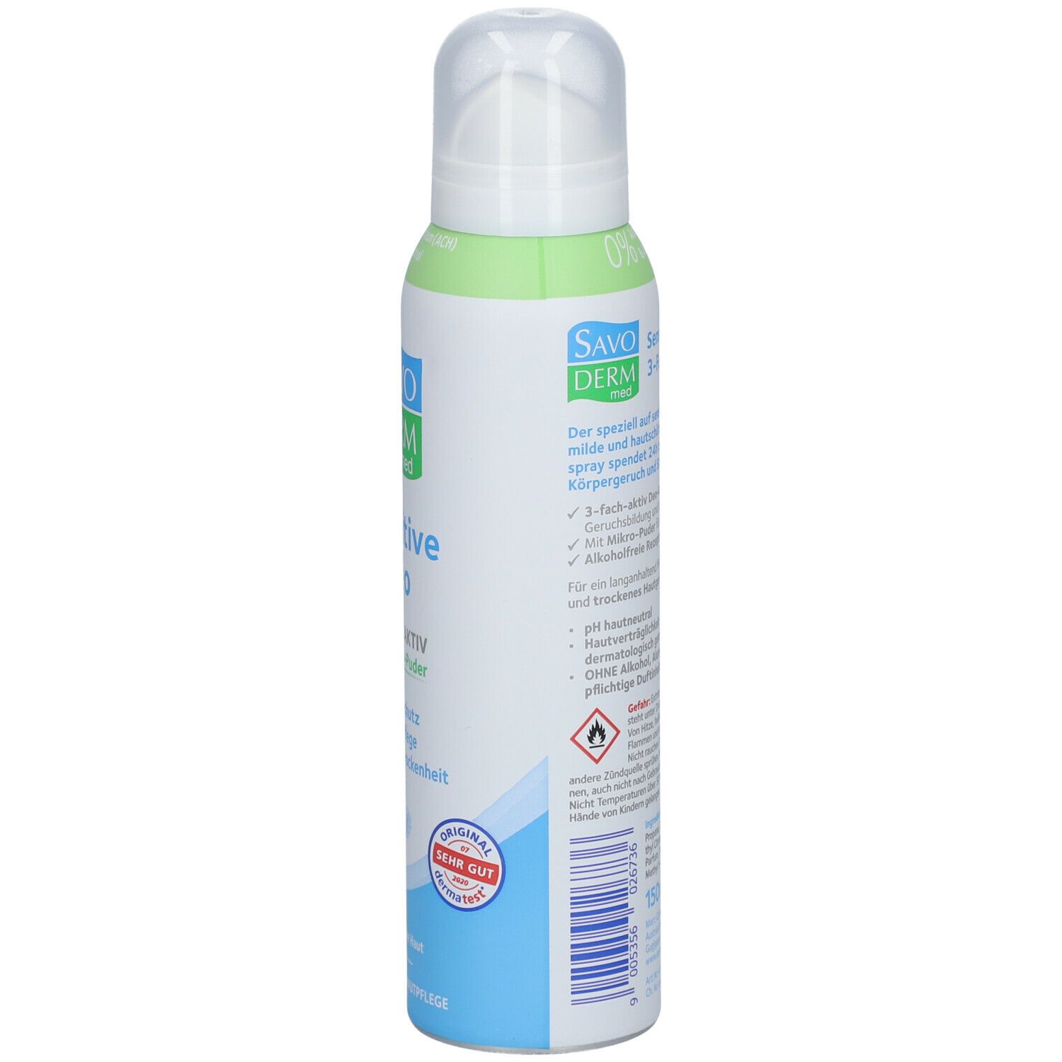 SAVODERM Déo sensible Aérosol