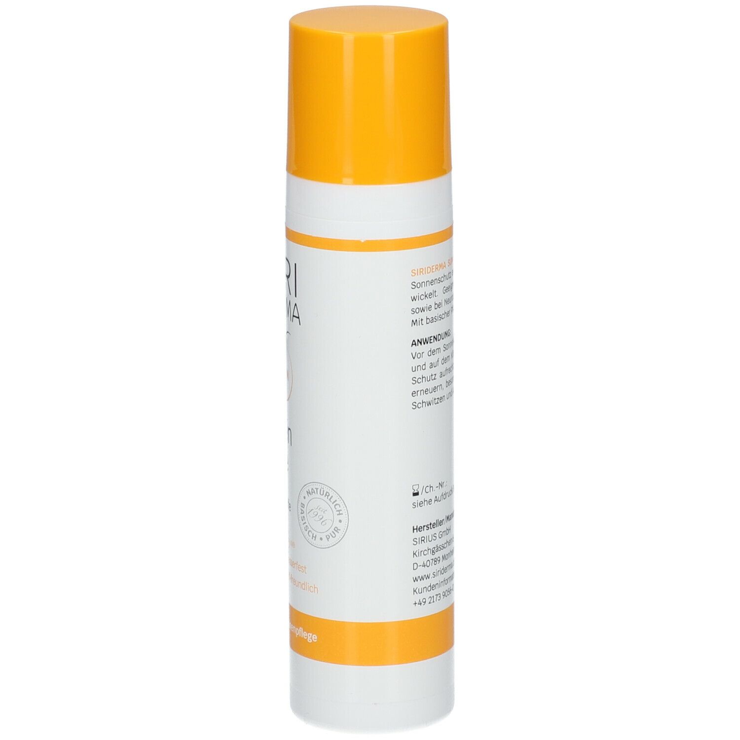 SIRIDERMA Crème solaire SPF 30