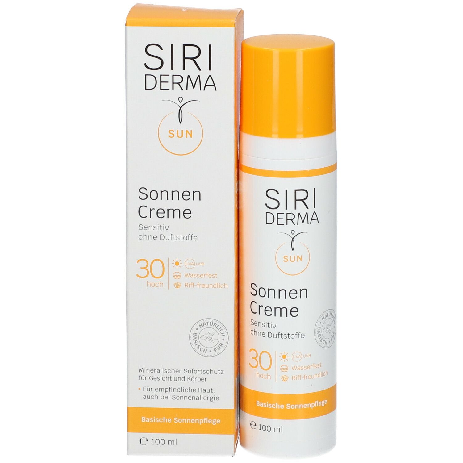 SIRIDERMA Crème solaire SPF 30