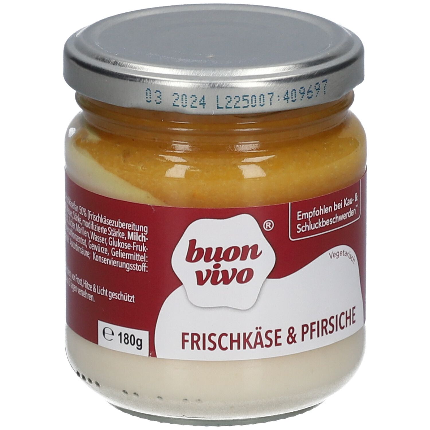 buonvivo® FRISCHKÄSE & PFIRSISCH