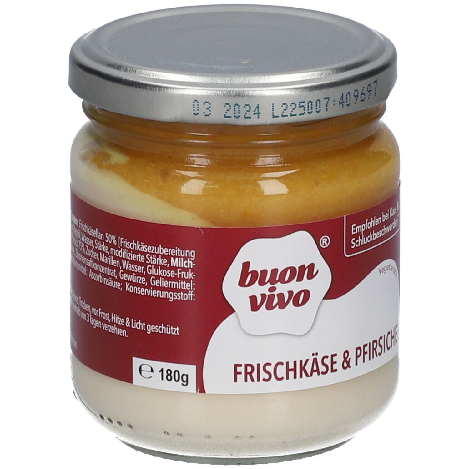 buonvivo® FRISCHKÄSE & PFIRSISCH