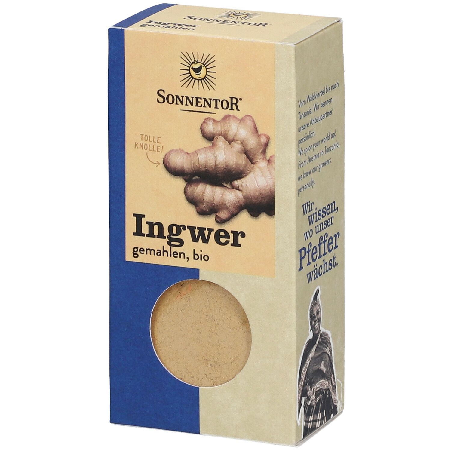 SonnentoR® Ingwer gemahlen, Bio