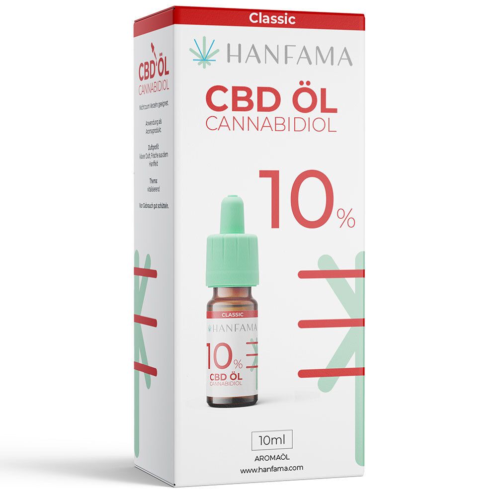 Hanfama CBD-Öl Cannabidiol 10 %  Classic
