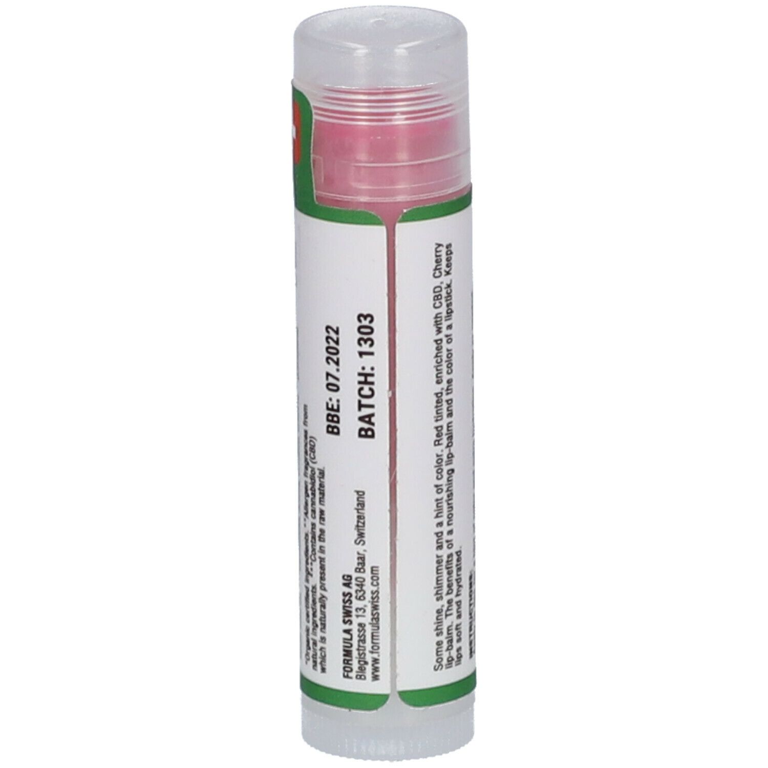 Formula Swiss CBD Lip Balm Kirsche
