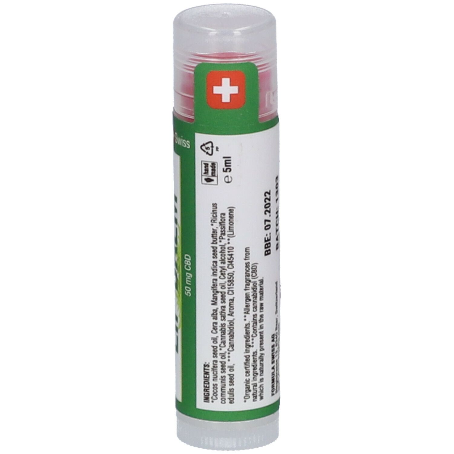 Formula Swiss CBD Lip Balm Kirsche