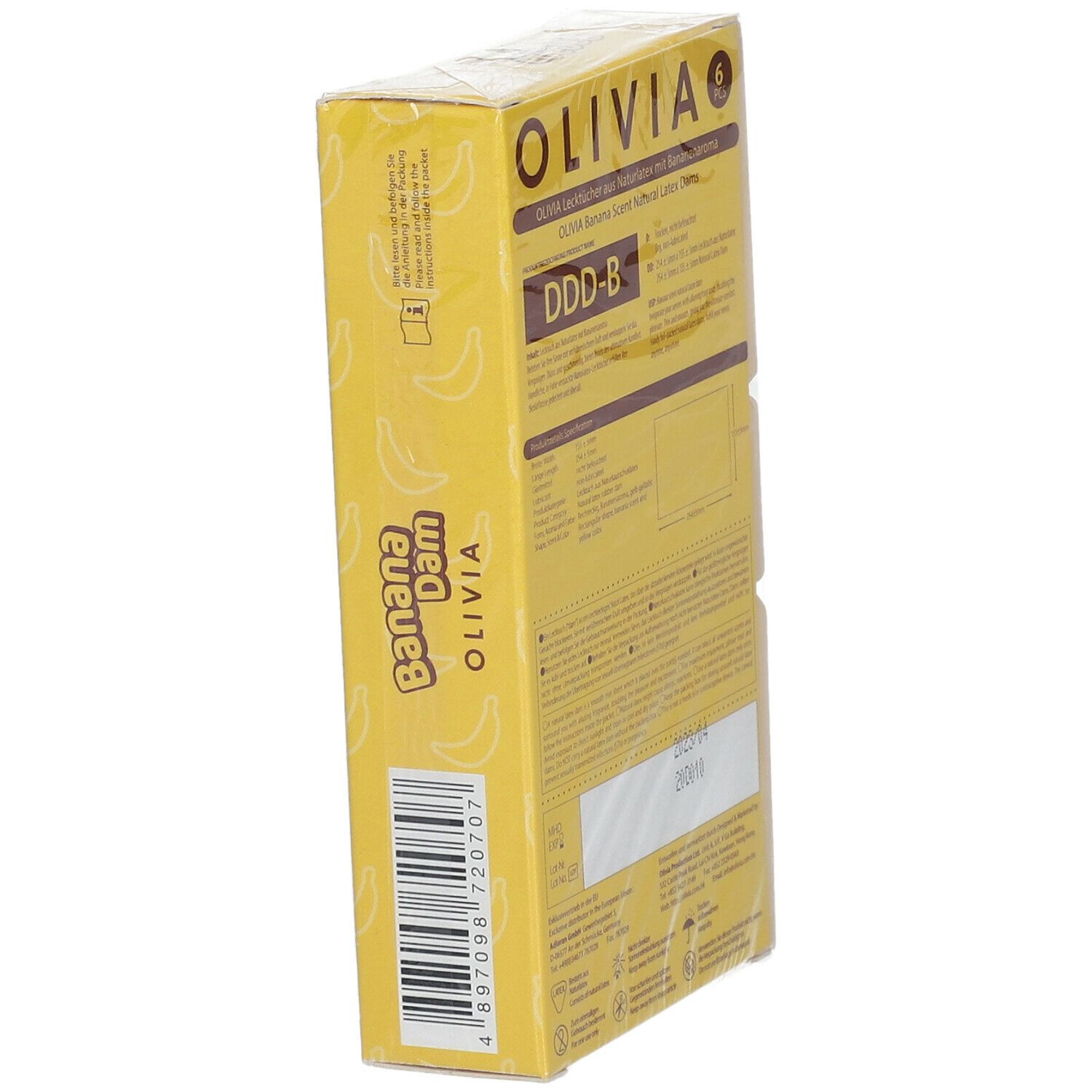 OLIVIA Lingettes Banane