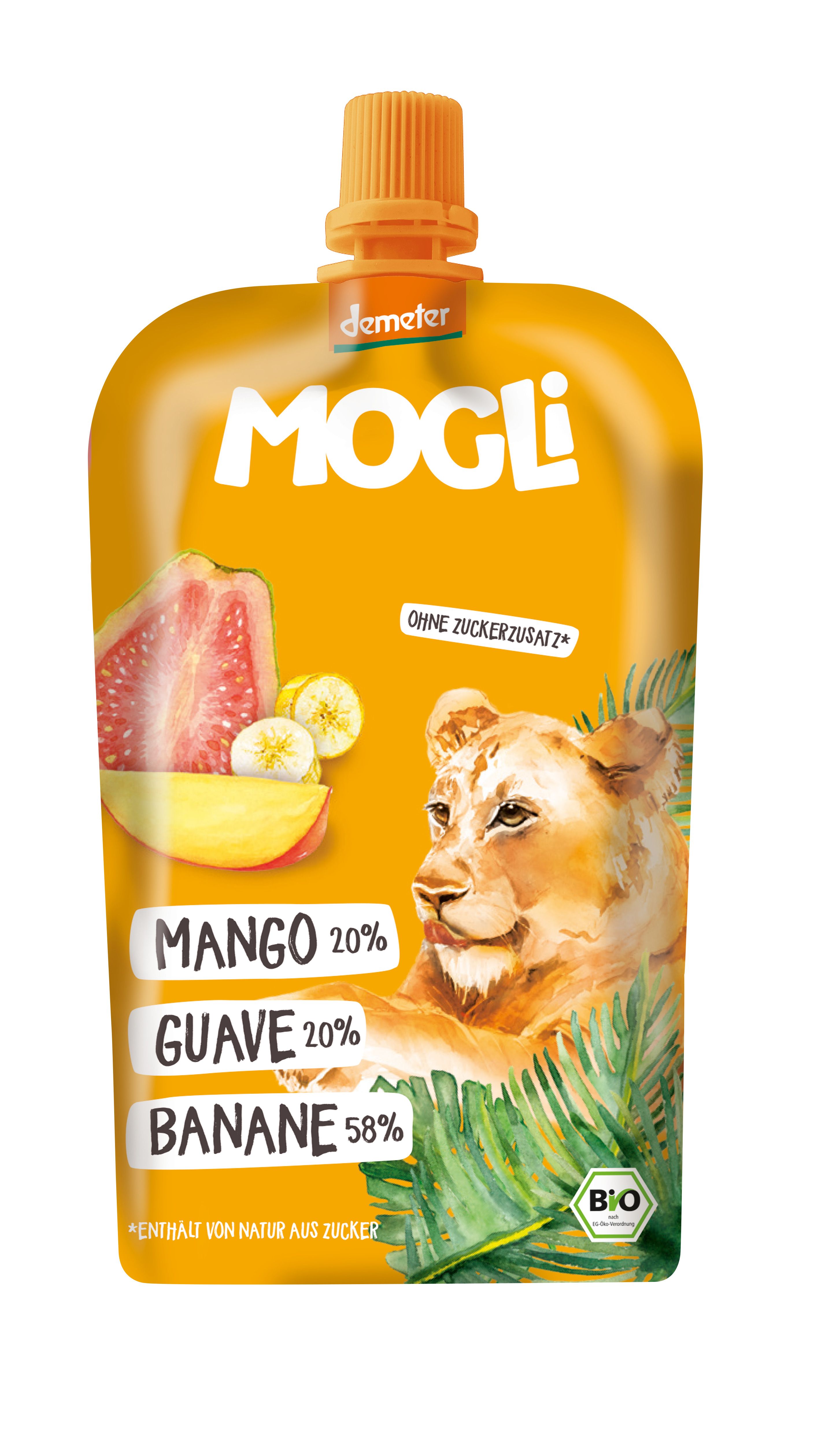 MOGLi Gourde Bio Mangue Guave