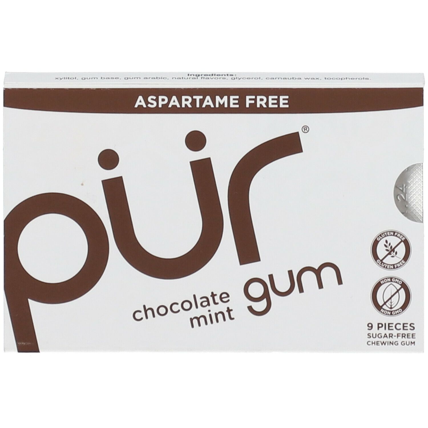 PÜR Chewing gum chocolat