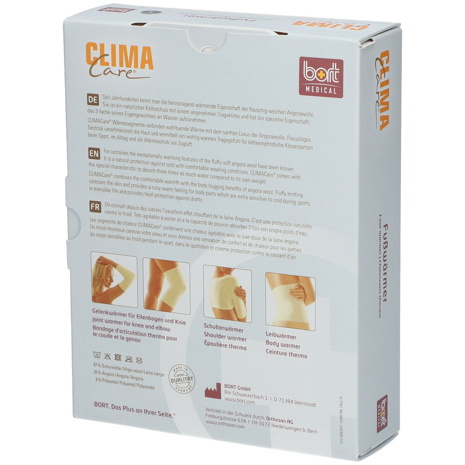 CLIMACare® Chauffe pied taille 36 - 38