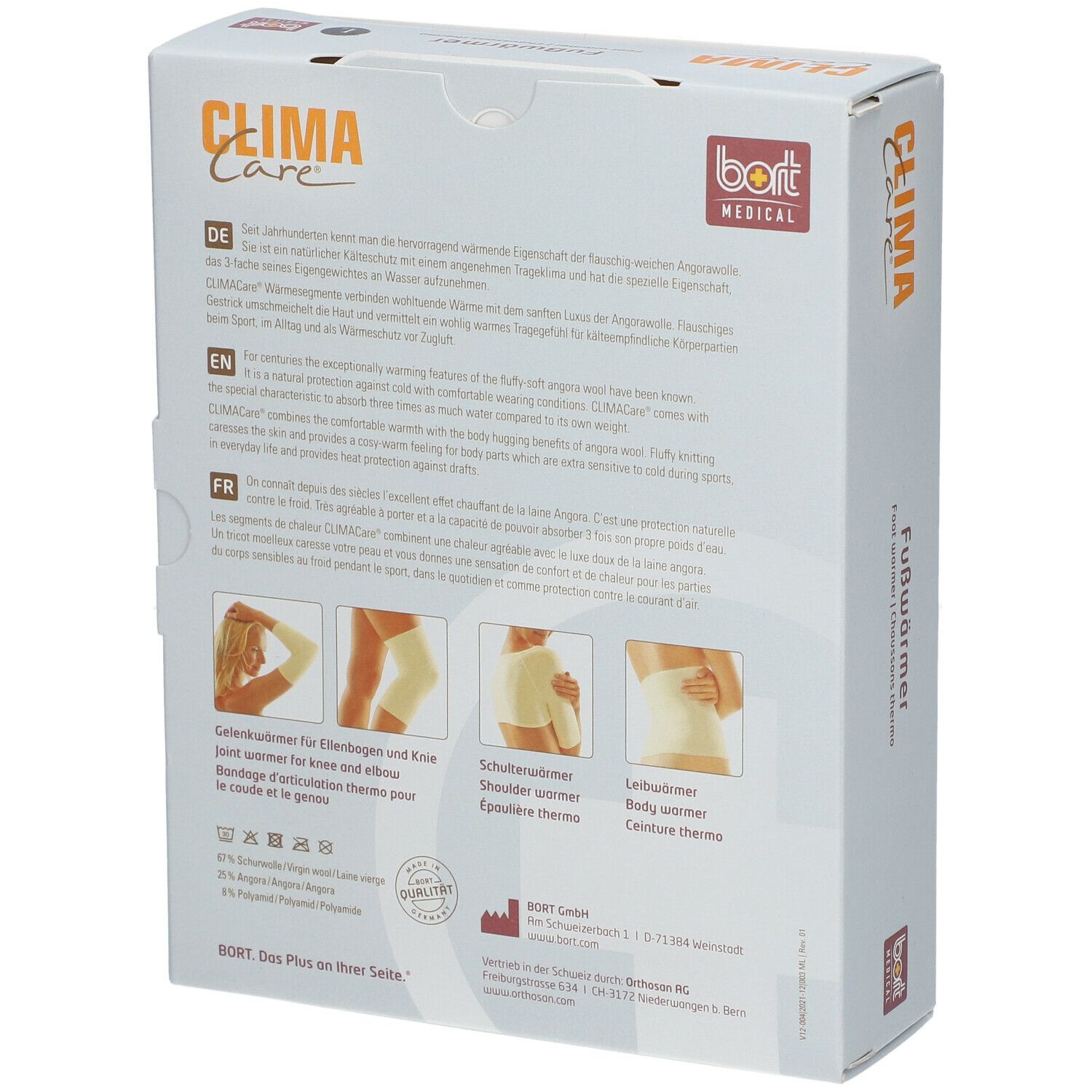 CLIMACare® Chauffe pied taille 41 et +
