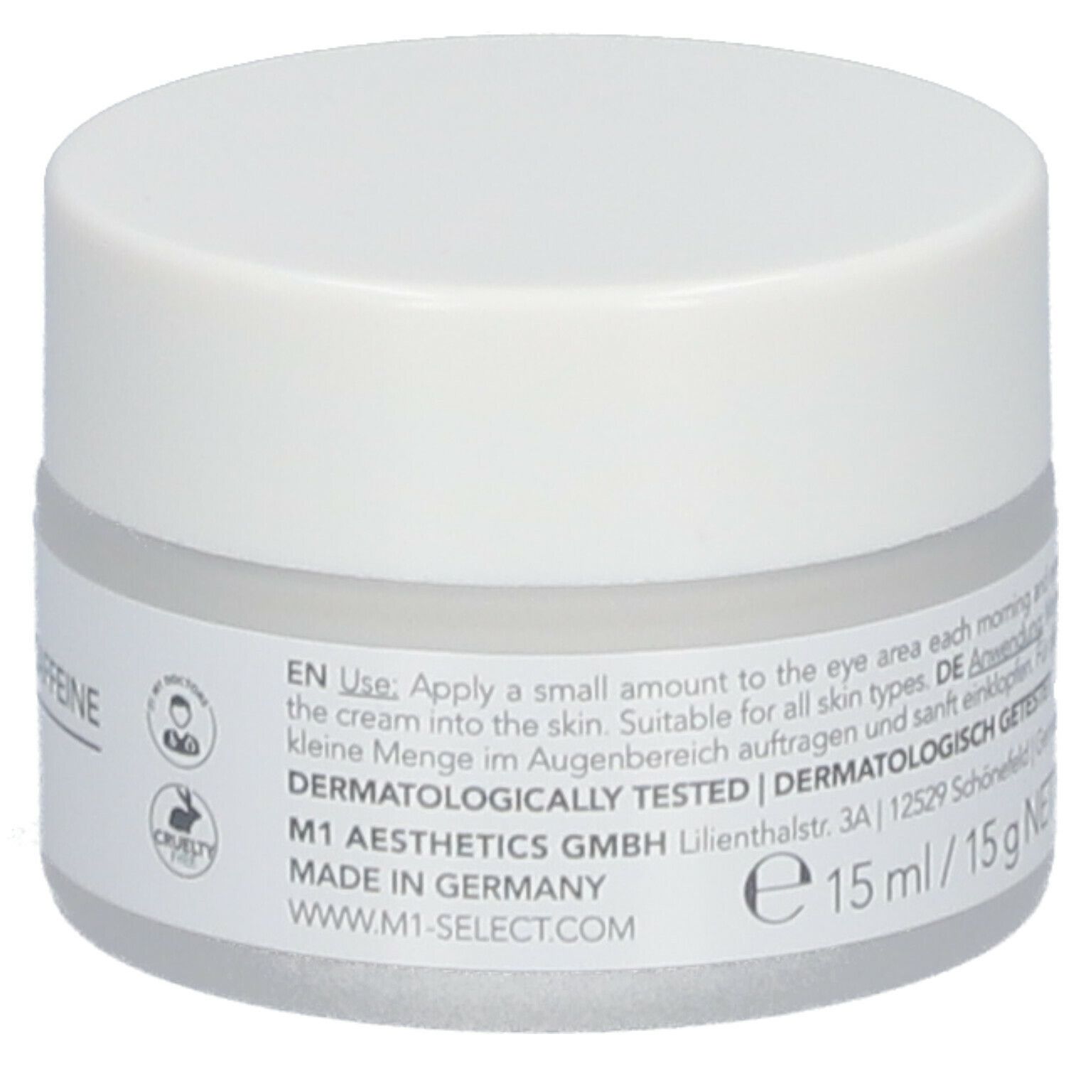 M1 Select Pure Crème riche pour les yeux