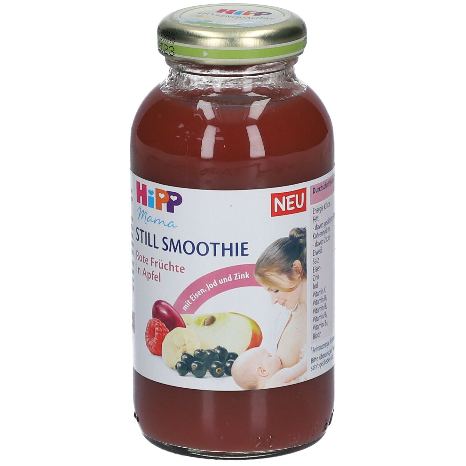 HiPP Mama Still Smoothie Fruits rouges à la pomme