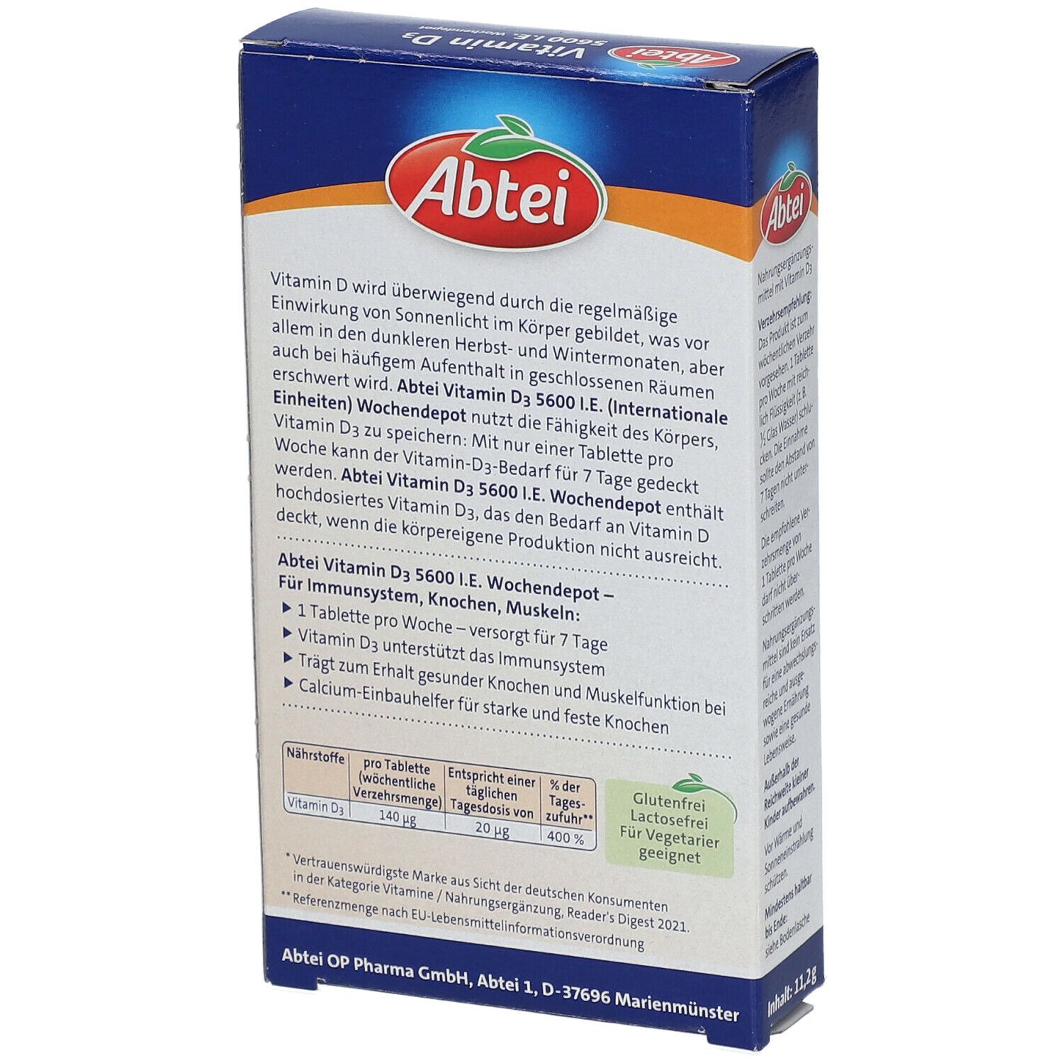 Abtei Vitamin D3 5.600 I.E.