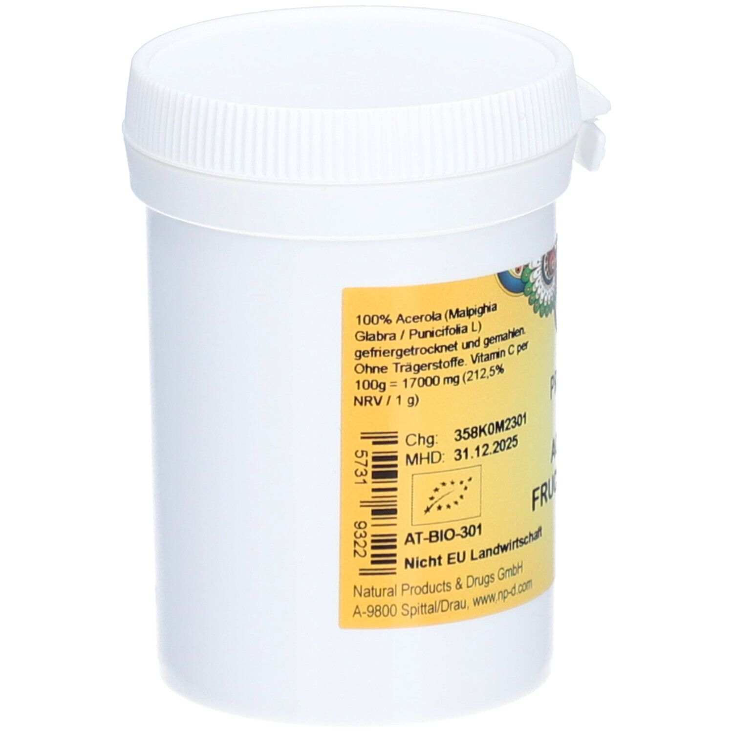 PRIMABENE Acérola en poudre