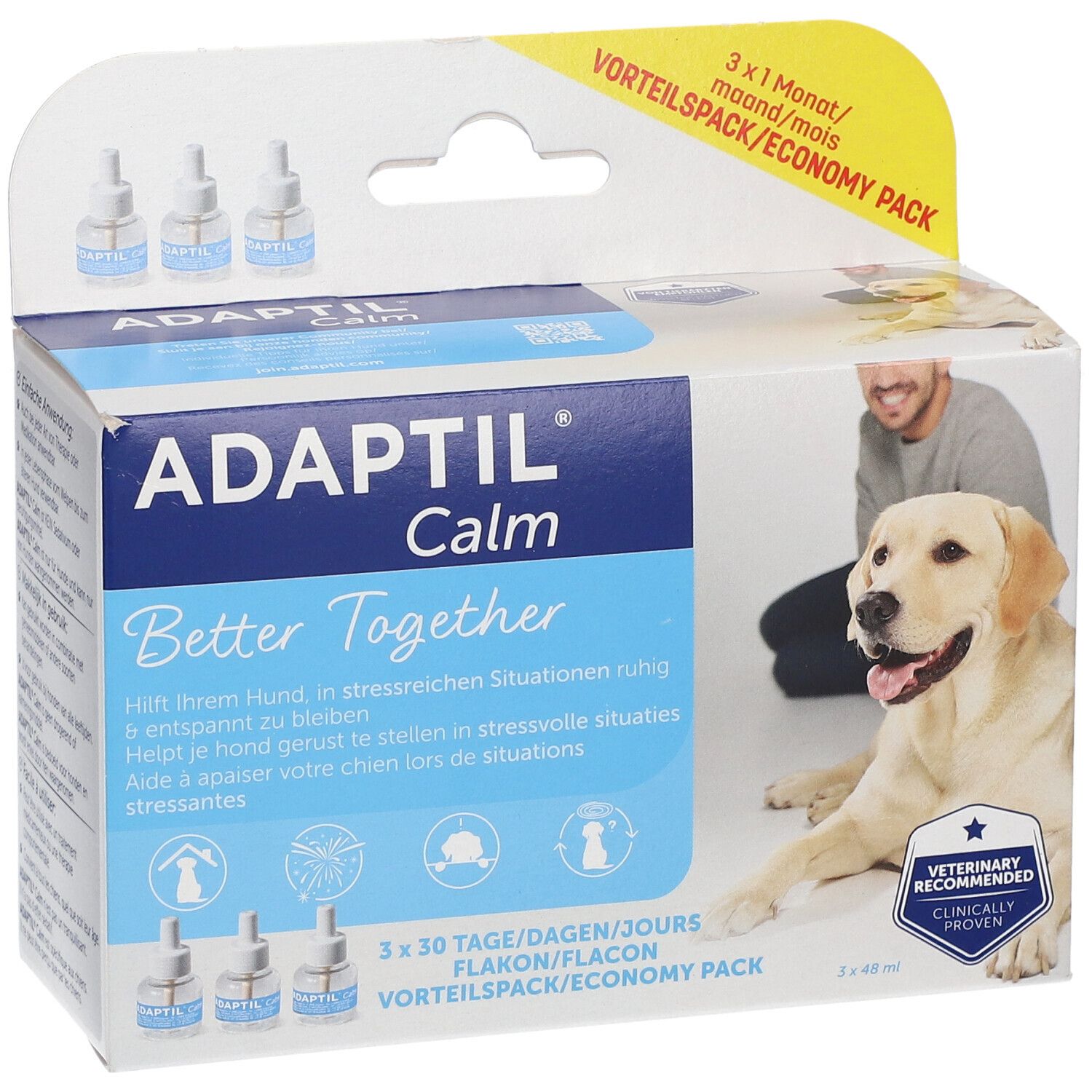 ADAPTIL® Flacon de recharge - Apaise le stress des animaux