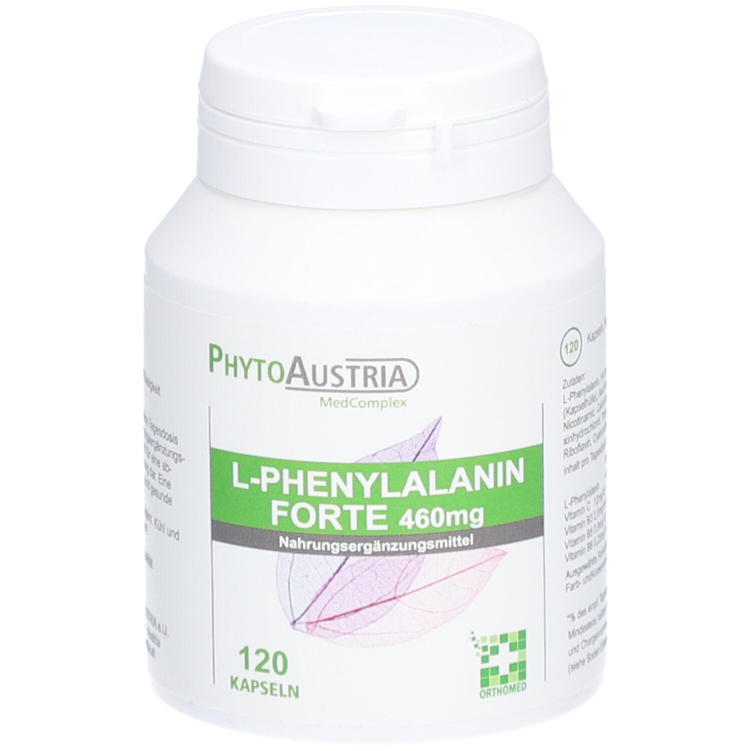 PHYTOAUSTRIA L-Phenylalanin Forte 460 mg